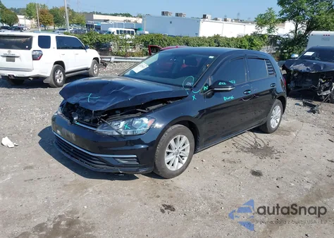 2018 Volkswagen Golf Tsi S/Tsi Se from USA, damaged, VIN 3VWG17AU1JM277967